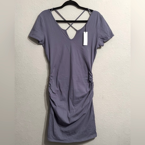 NWT Michael Stars  V neck, criss-cross strap detail at the back. - Picture 1 of 13